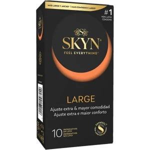 SKYN - PRESERVATIVI LARGE EXTRA ADJUSTMENT 10 UNITÃ